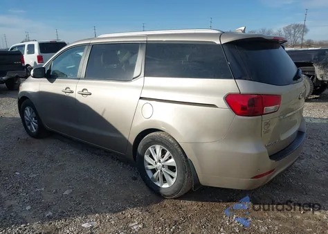 2016 Kia Sedona Lx z USA, uszkodzony, nr VIN KNDMB5C15G6195176